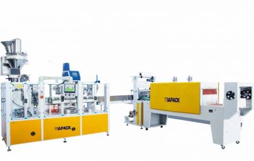 आटे के लिए स्वचालित पेपर बैग पैकेजिंग लाइन