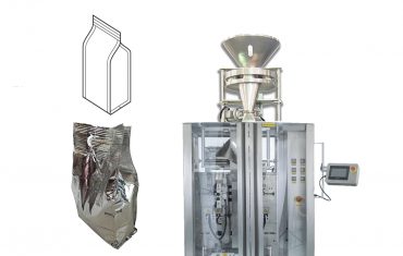 ऑटो 500 ग्राम चाय क्वाड सील बैग पैकेजिंग मशीन