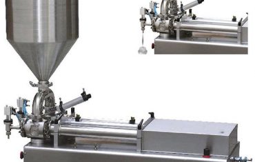 चिपचिपा तरल के लिए दोहरी सिर पिस्टन भराव