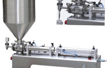 सिंगल हेड पिस्टन फिलर चिपचिपा तरल