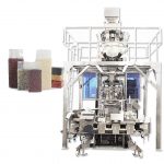 स्वचालित ईंट प्रकार वैक्यूम बैग अनाज के लिए भरने वाली पैकेजिंग मशीन बनाते हैं