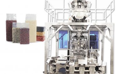 स्वचालित ईंट प्रकार वैक्यूम बैग अनाज के लिए भरने वाली पैकेजिंग मशीन बनाते हैं