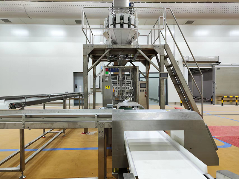 जमे हुए भोजन के लिए स्वचालित पैकिंग मशीन ।6