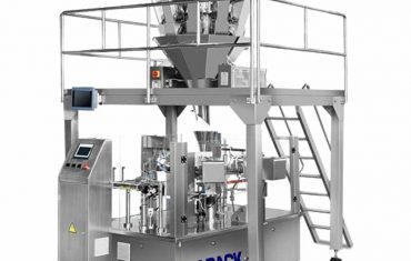 पूर्व-निर्मित बैग भोजन ग्रेन्युल सीलिंग पैकेजिंग मशीन भरना