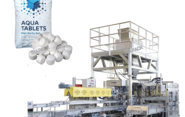 25-50 किलोग्राम नमक की गोलियां वजन भरने वाली बैगिंग मशीन