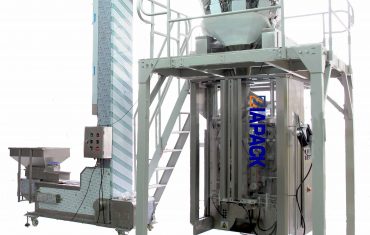 स्वचालित कॉफी बीन पैकेजिंग मशीन (डीगैसिंग वाल्व के साथ क्वाड सीलिंग बैग)